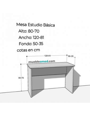 Mesa Estudio Básica