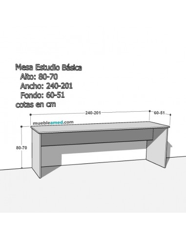 Mesa Estudio Básica